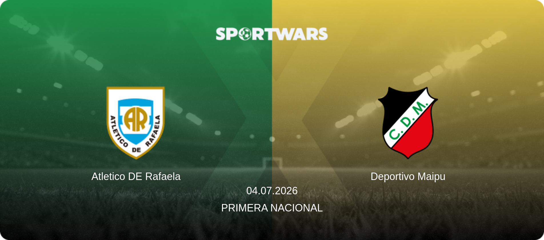 Atletico DE Rafaela — Deportivo Maipu, 04.07.2026 — Primera Nacional (match preview)