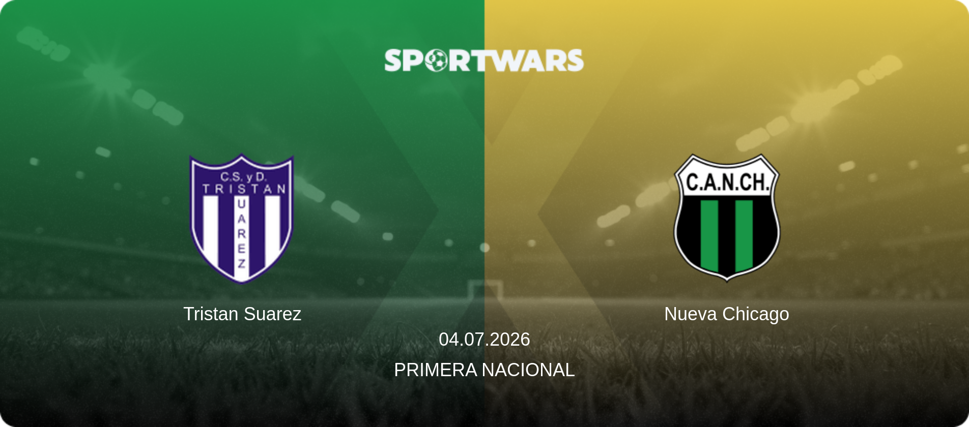Tristan Suarez — Nueva Chicago, 04.07.2026 — Primera Nacional (match preview)