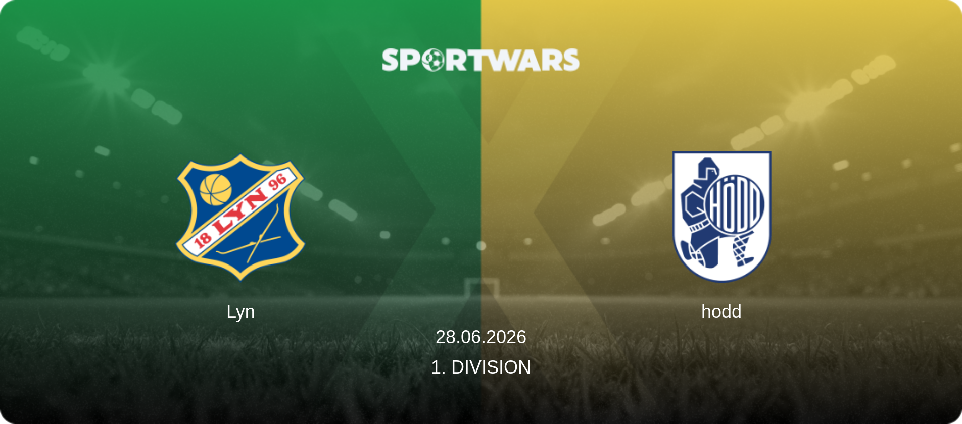 Lyn — hodd, 28.06.2026 — 1. Division (match preview)