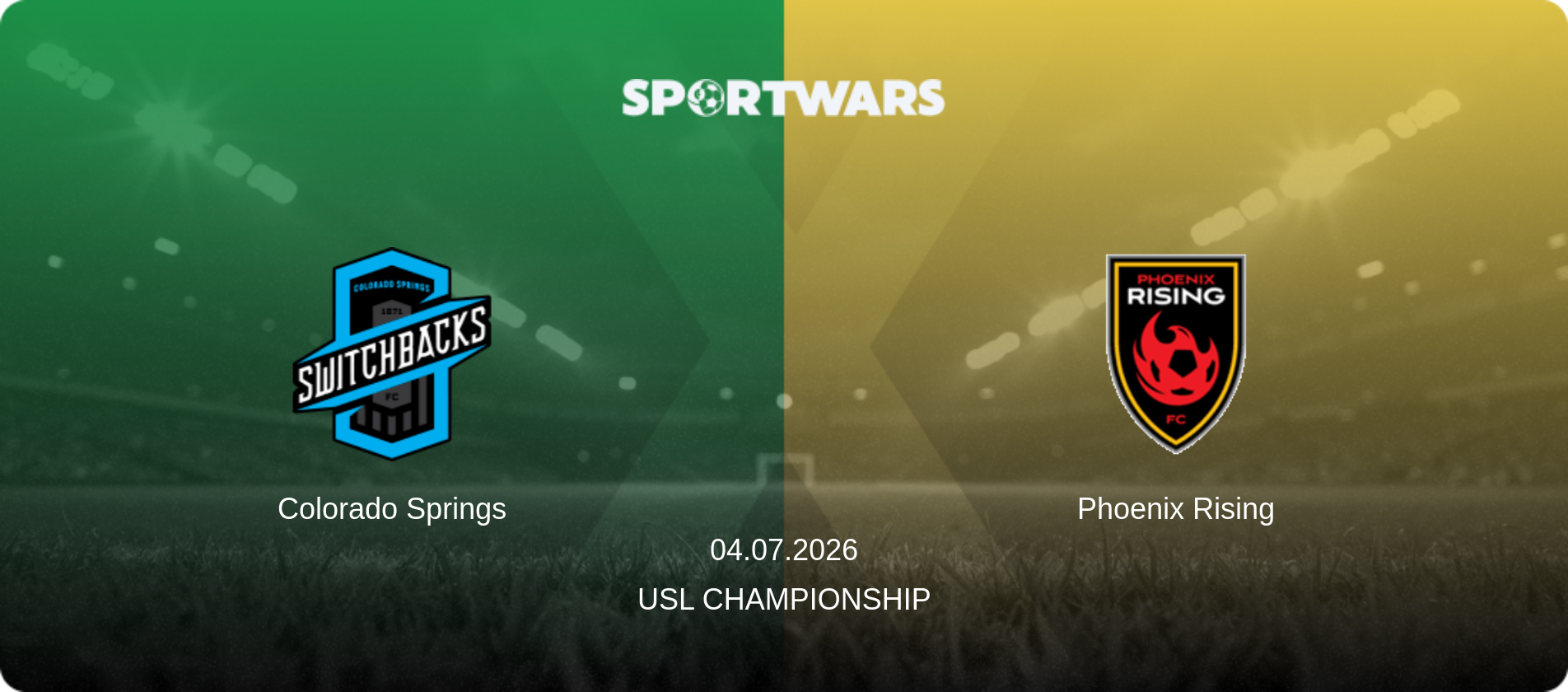 Colorado Springs — Phoenix Rising, 04.07.2026 — USL Championship (match preview)
