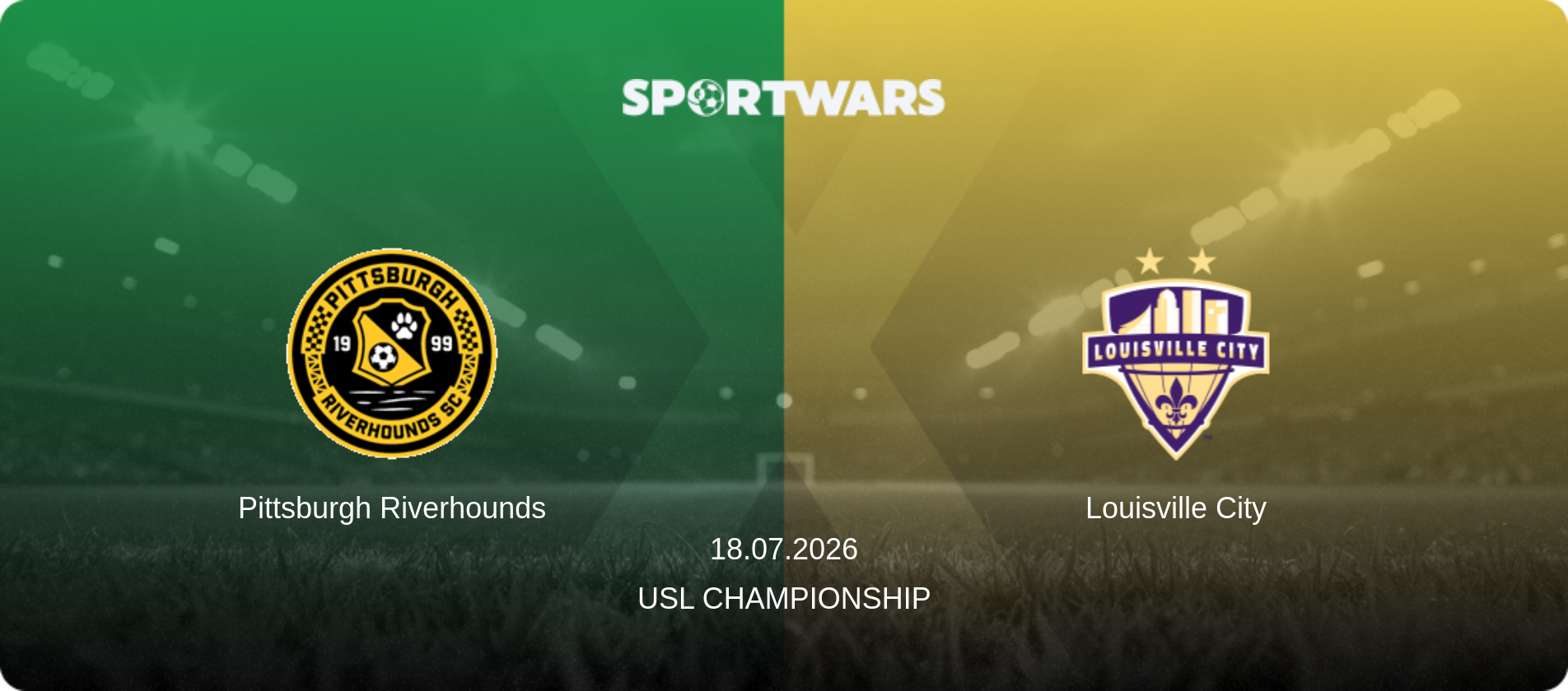 Pittsburgh Riverhounds — Louisville City, 18.07.2026 — USL Championship (match preview)