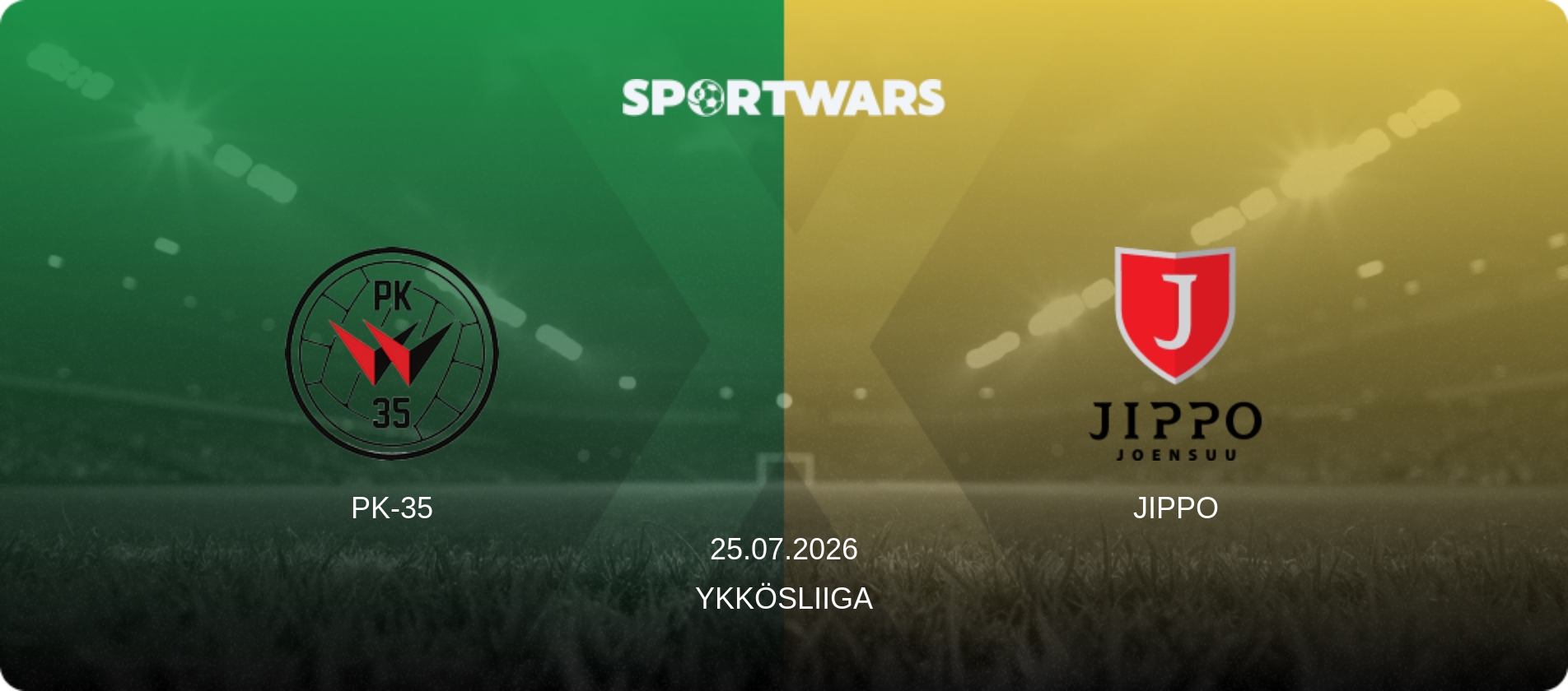 PK-35 — JIPPO, 25.07.2026 — Ykkösliiga (match preview)
