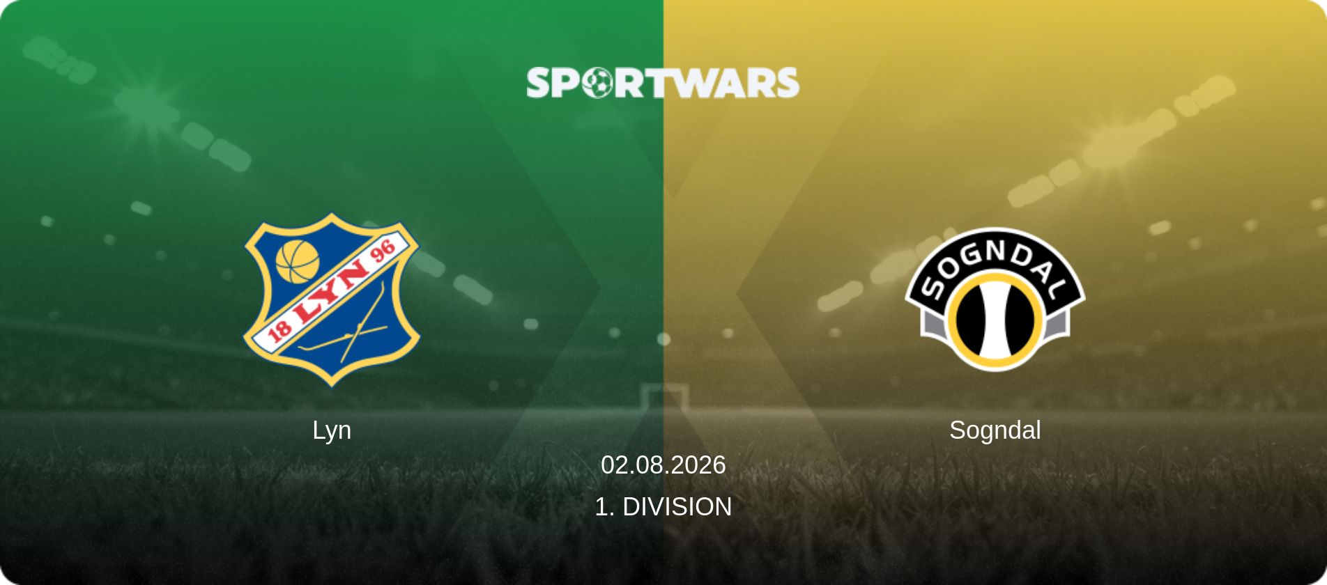 Lyn — Sogndal, 02.08.2026 — 1. Division (match preview)