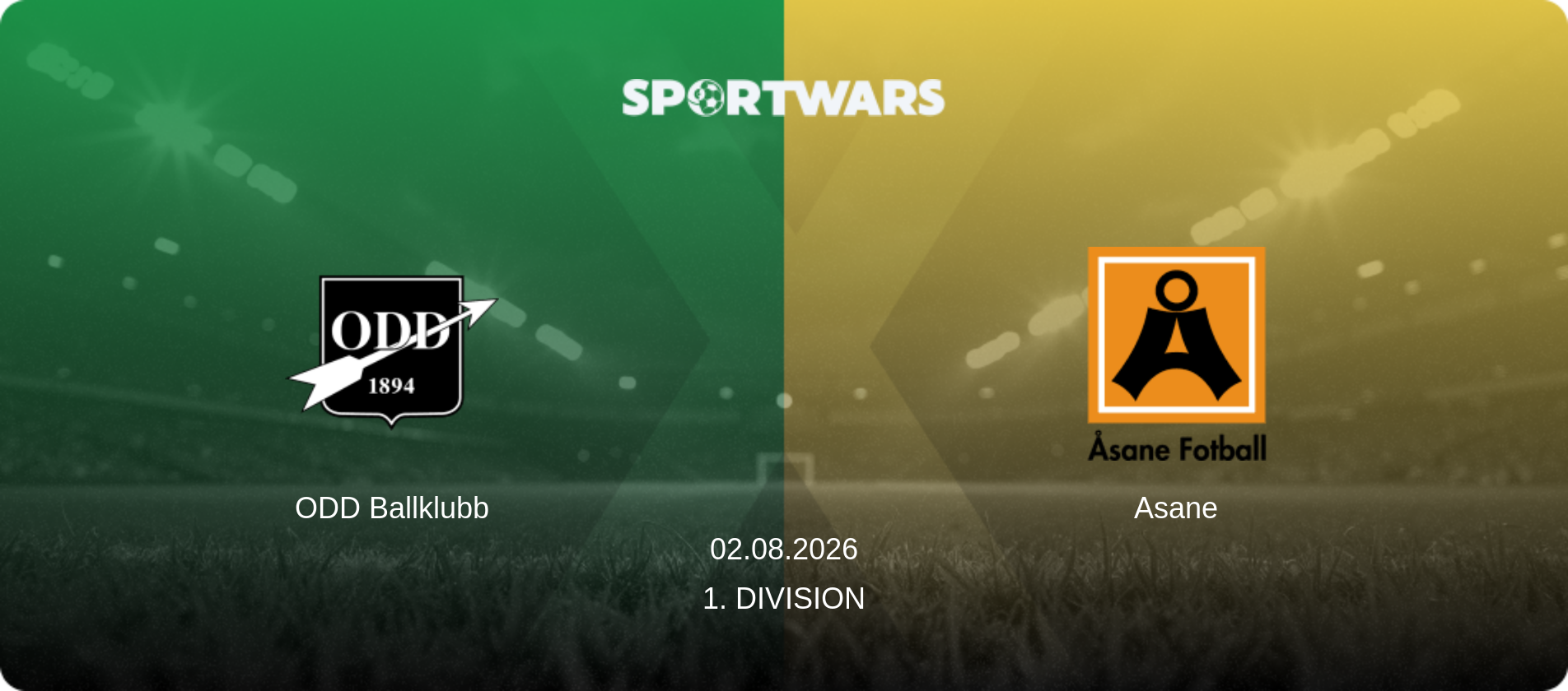 ODD Ballklubb — Asane, 02.08.2026 — 1. Division (match preview)