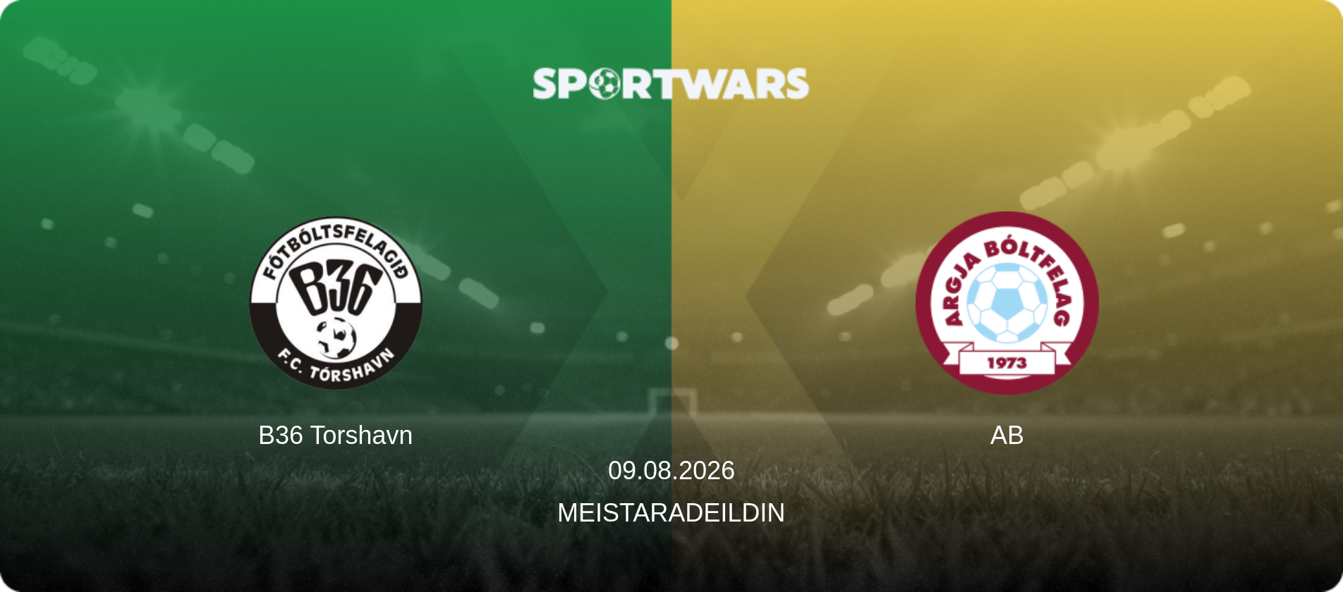 B36 Torshavn — AB, 09.08.2026 — Meistaradeildin (match preview)