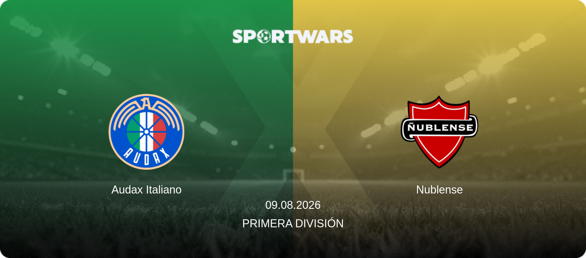 Audax Italiano — Nublense, 09.08.2026 — Primera División (match preview)