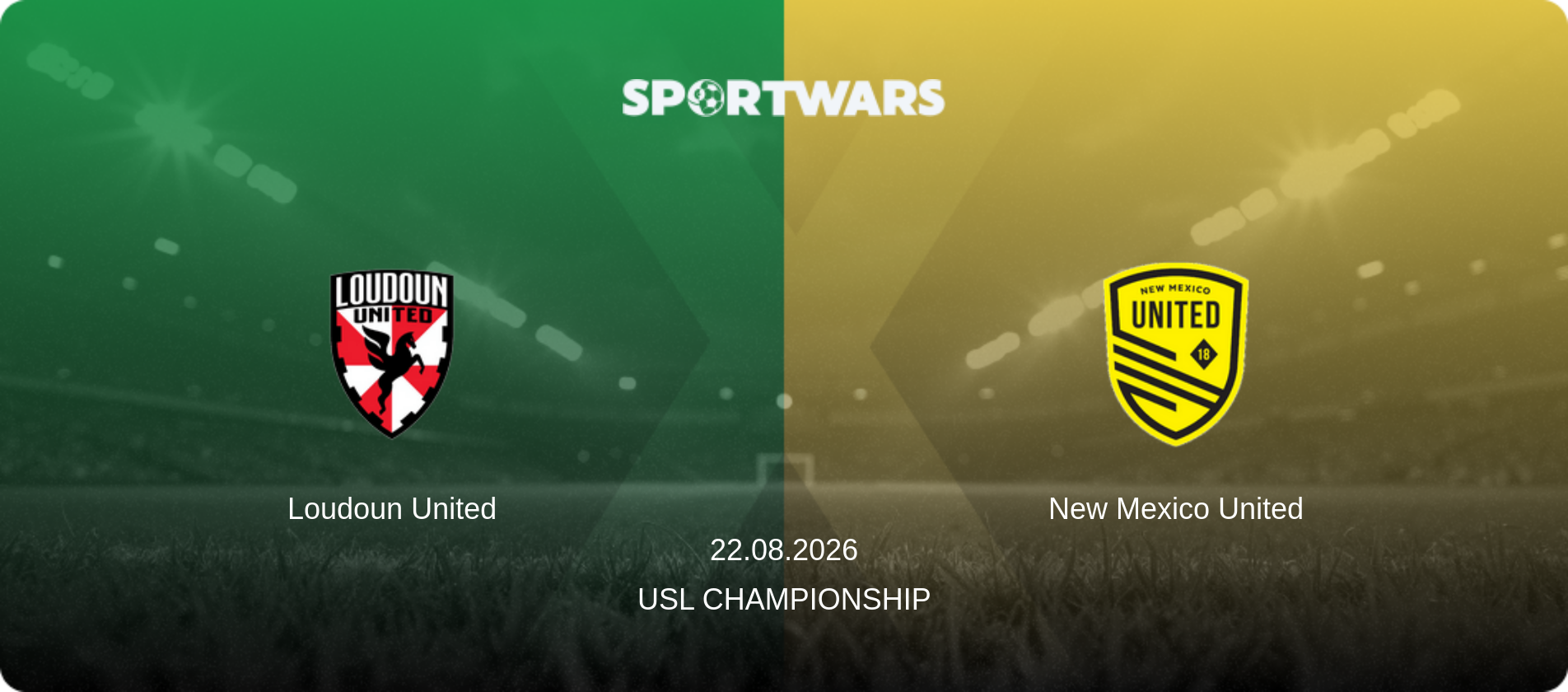 Loudoun United — New Mexico United, 22.08.2026 — USL Championship (match preview)