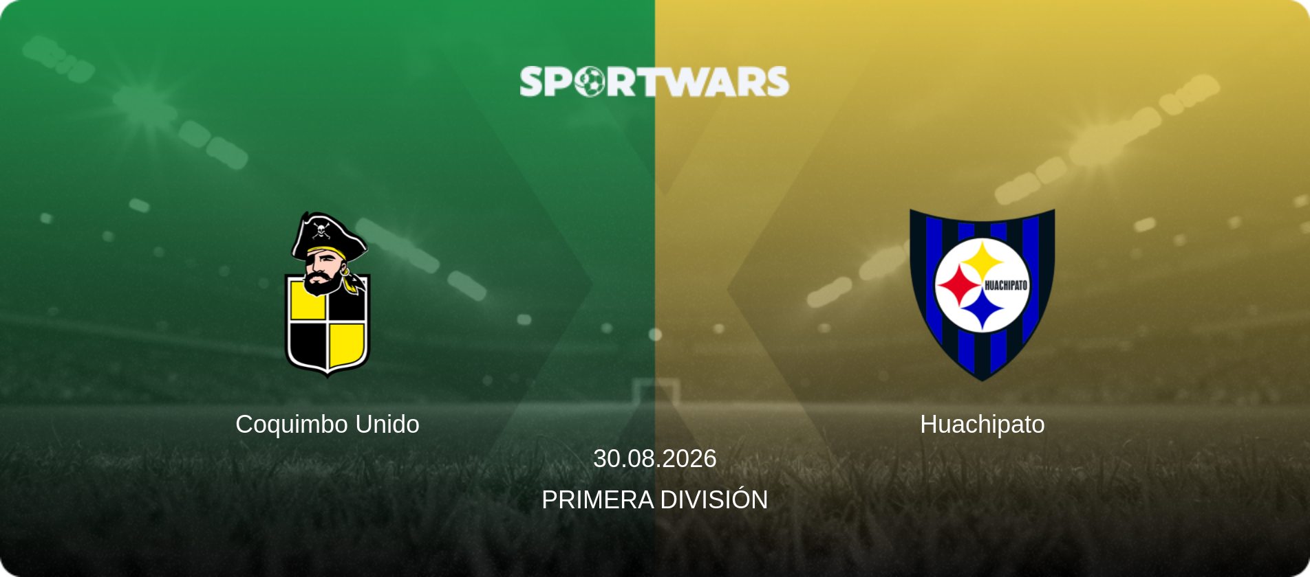 Coquimbo Unido — Huachipato, 30.08.2026 — Primera División (match preview)