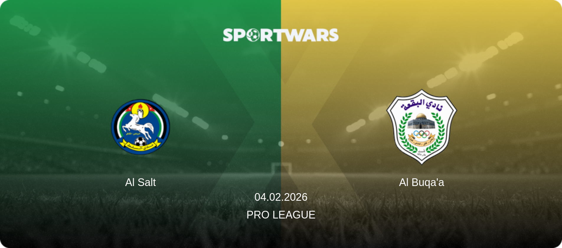 Al Salt — Al Buqa'a, 04.02.2026 — Pro League (match preview)