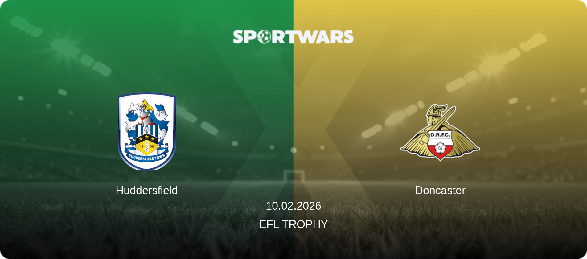 Huddersfield — Doncaster, 10.02.2026 — EFL Trophy (match preview)