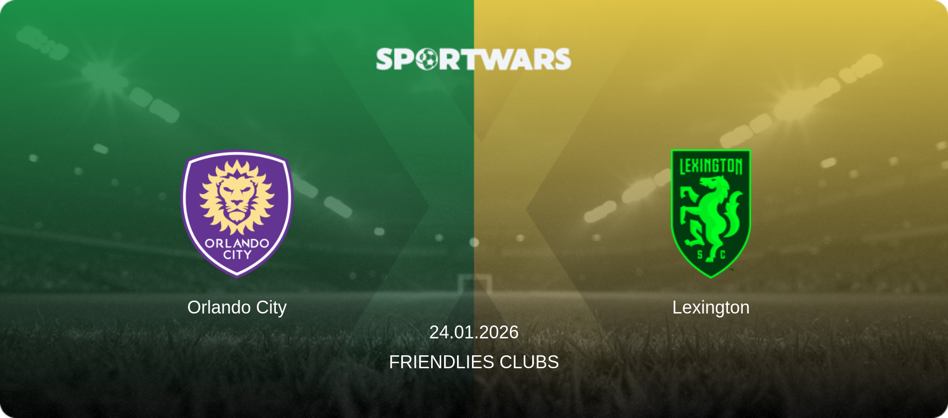 Orlando City — Lexington, 24.01.2026 — Friendlies Clubs (match preview)