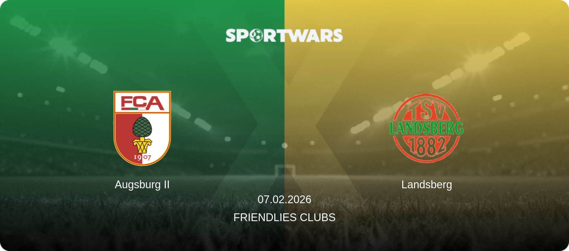 Augsburg II — Landsberg, 07.02.2026 — Friendlies Clubs (match preview)