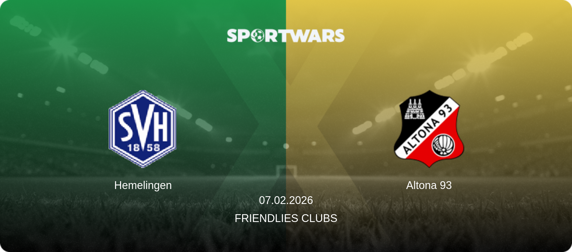 Hemelingen — Altona 93, 07.02.2026 — Friendlies Clubs (match preview)