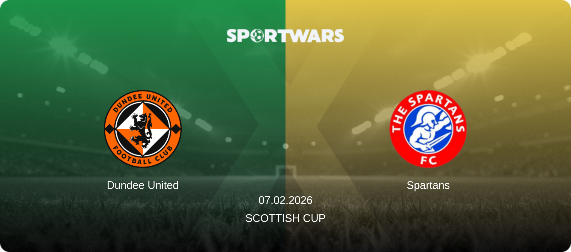 Dundee United — Spartans, 07.02.2026 — Scottish Cup (match preview)