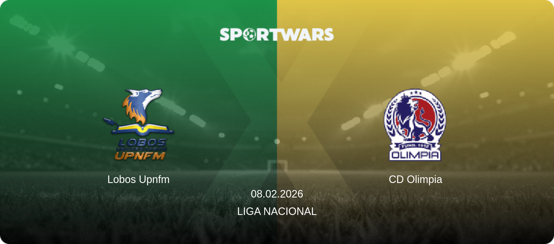 Lobos Upnfm — CD Olimpia, 08.02.2026 — Liga Nacional (match preview)