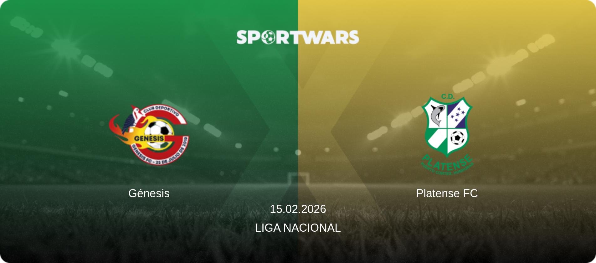 Génesis — Platense FC, 15.02.2026 — Liga Nacional (match preview)