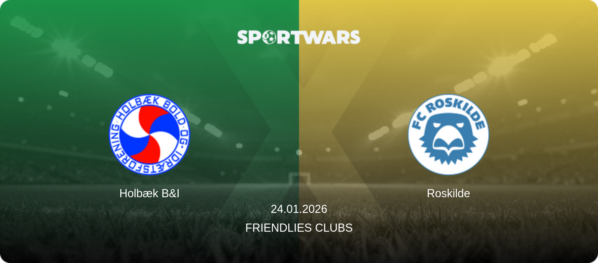 Holbæk B&I — Roskilde, 24.01.2026 — Friendlies Clubs (match preview)