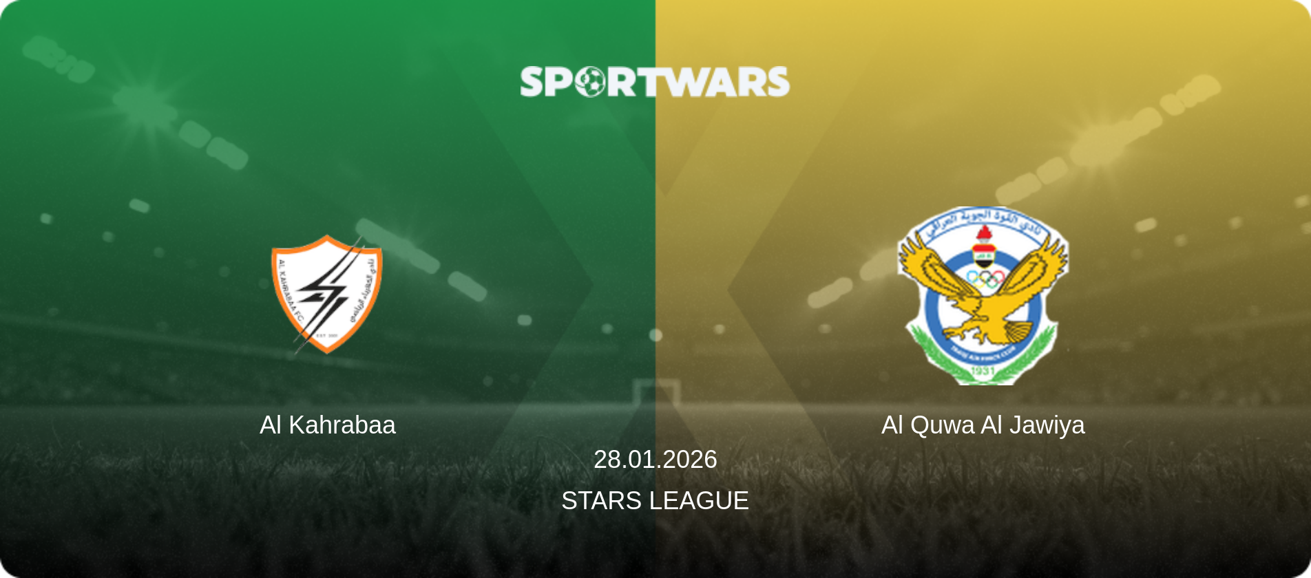 Al Kahrabaa — Al Quwa Al Jawiya, 28.01.2026 — Stars League (match preview)
