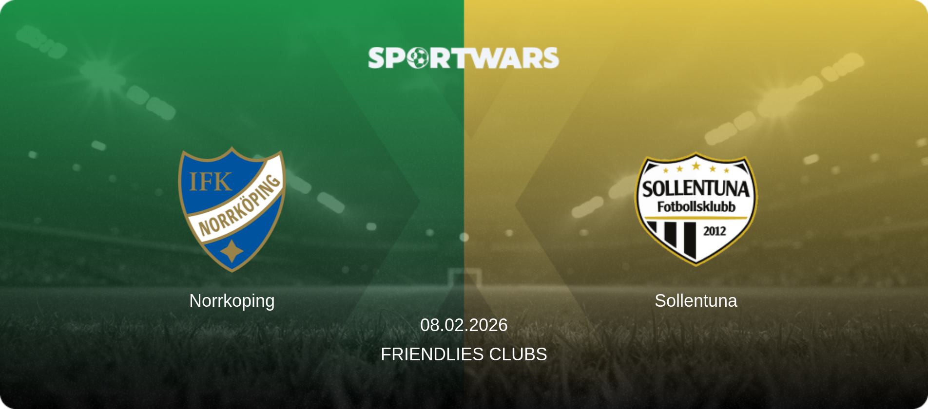 Norrkoping — Sollentuna, 08.02.2026 — Friendlies Clubs (match preview)