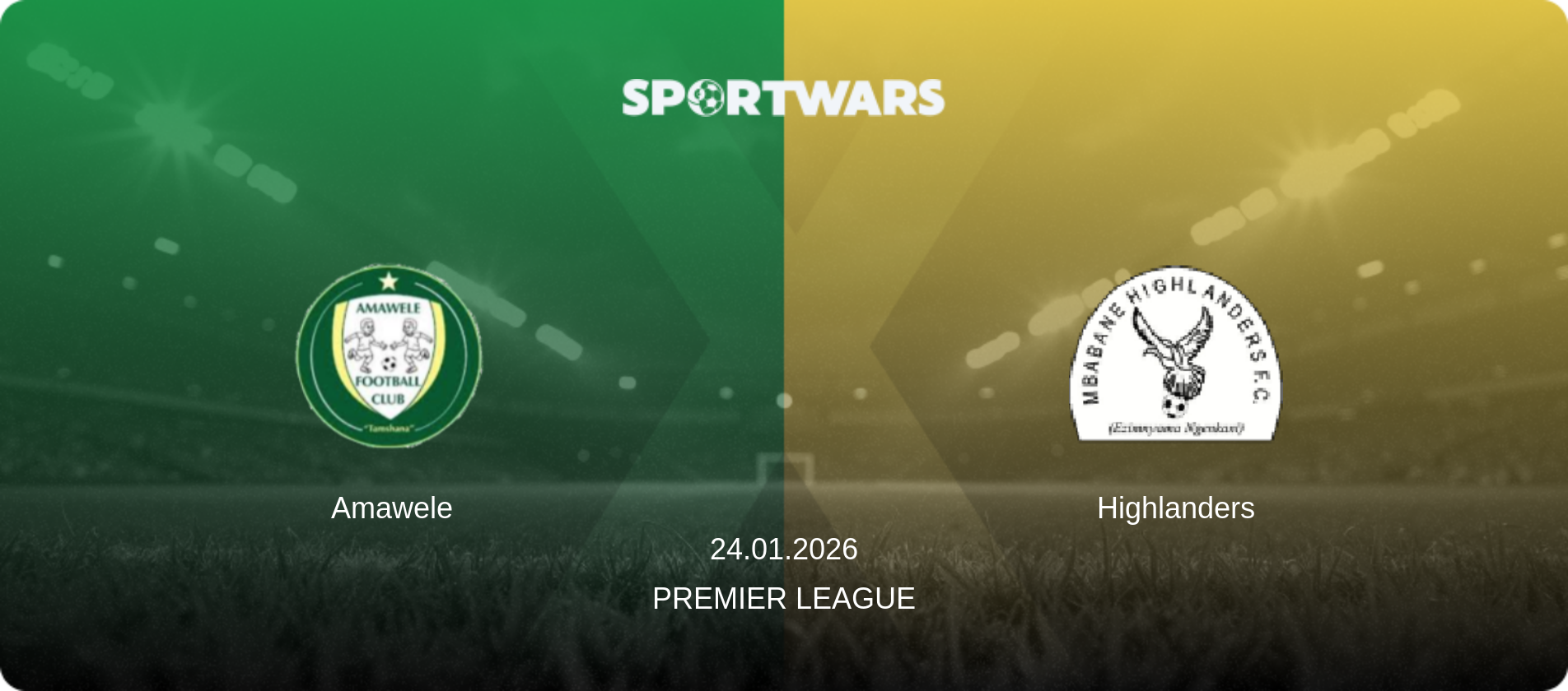 Amawele — Highlanders, 24.01.2026 — Premier League (match preview)