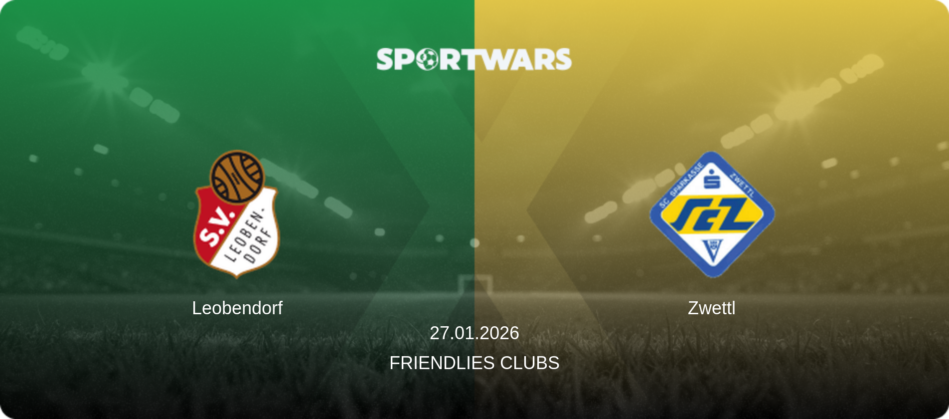 Leobendorf — Zwettl, 27.01.2026 — Friendlies Clubs (match preview)