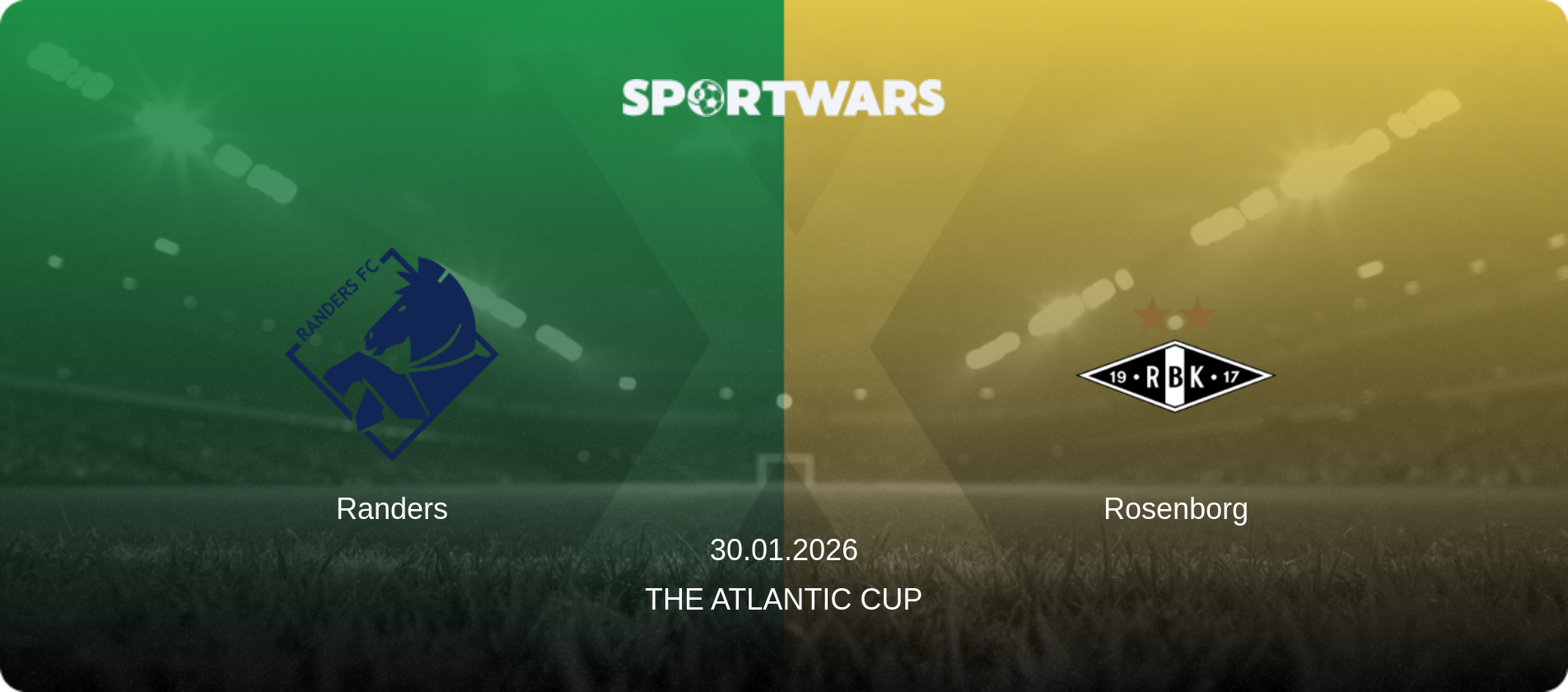 Randers — Rosenborg, 30.01.2026 — The Atlantic Cup (match preview)