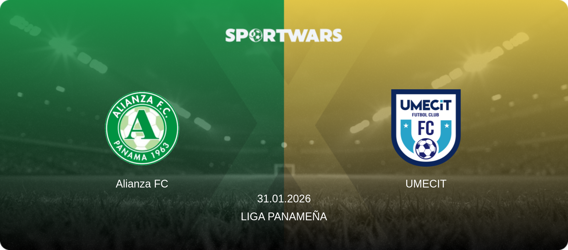 Alianza FC — UMECIT, 31.01.2026 — Liga Panameña (match preview)