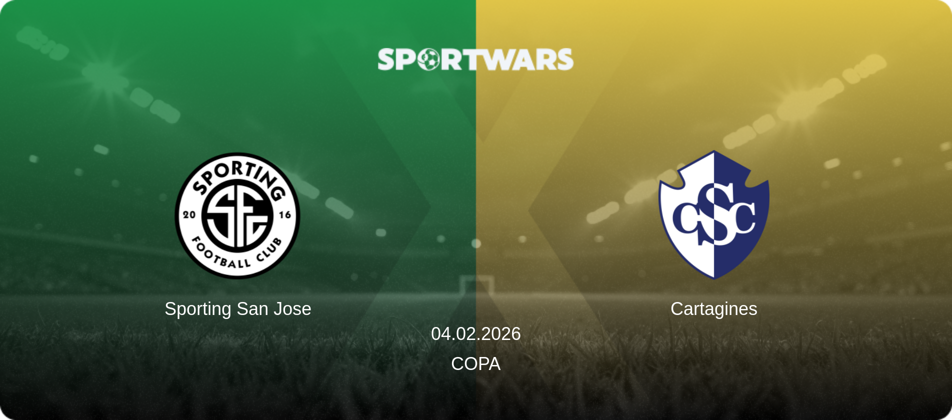 Sporting San Jose — Cartagines, 04.02.2026 — Copa (match preview)