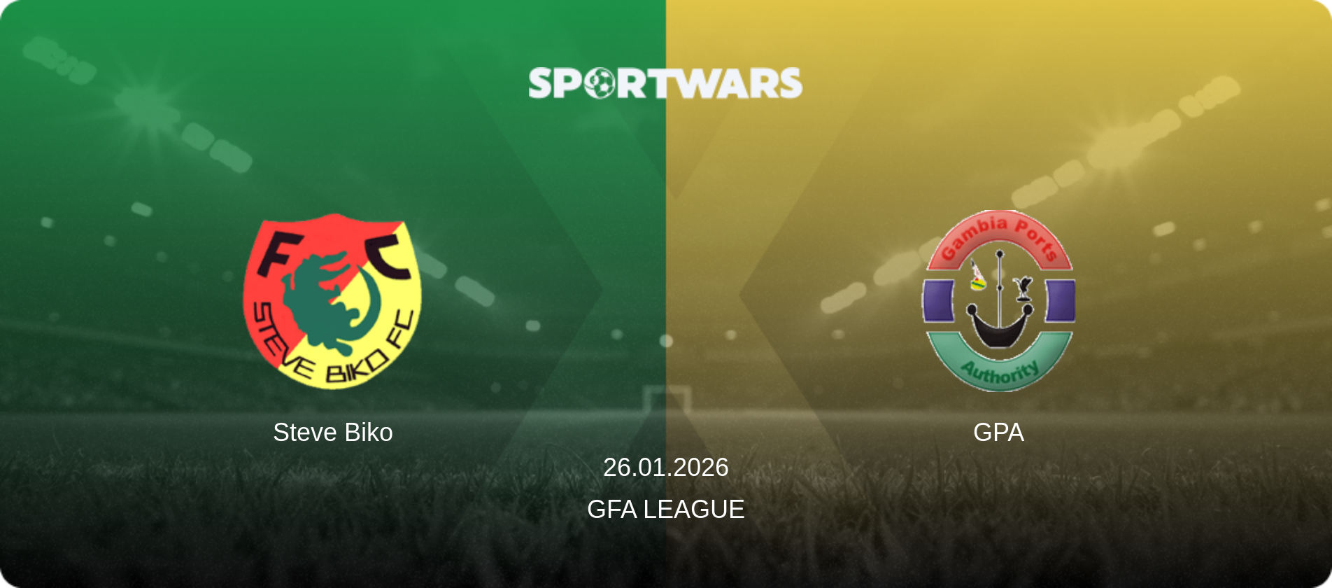 Steve Biko — GPA, 26.01.2026 — GFA League (match preview)