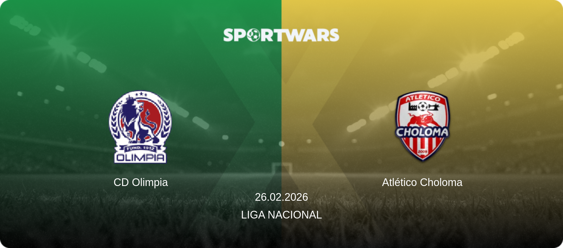 CD Olimpia — Atlético Choloma, 26.02.2026 — Liga Nacional (match preview)