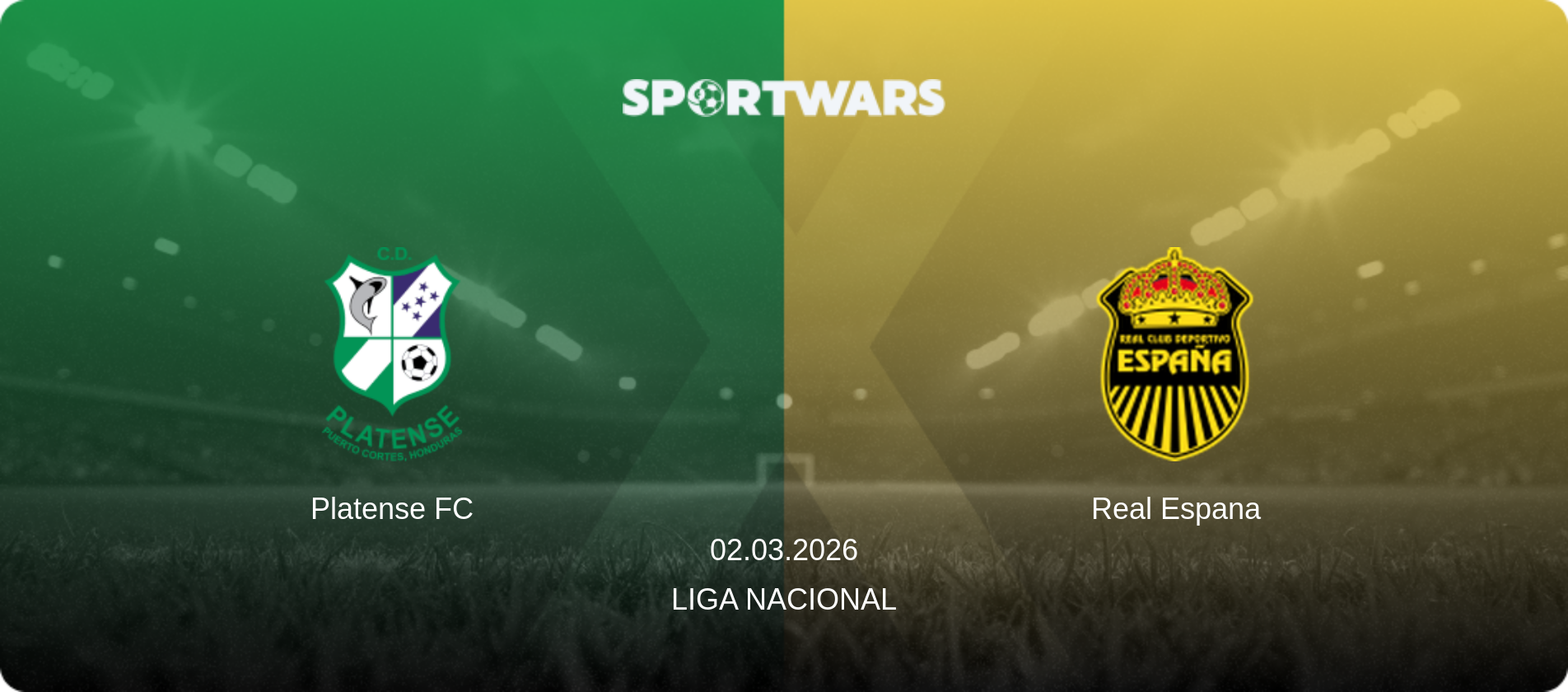 Platense FC — Real Espana, 02.03.2026 — Liga Nacional (match preview)