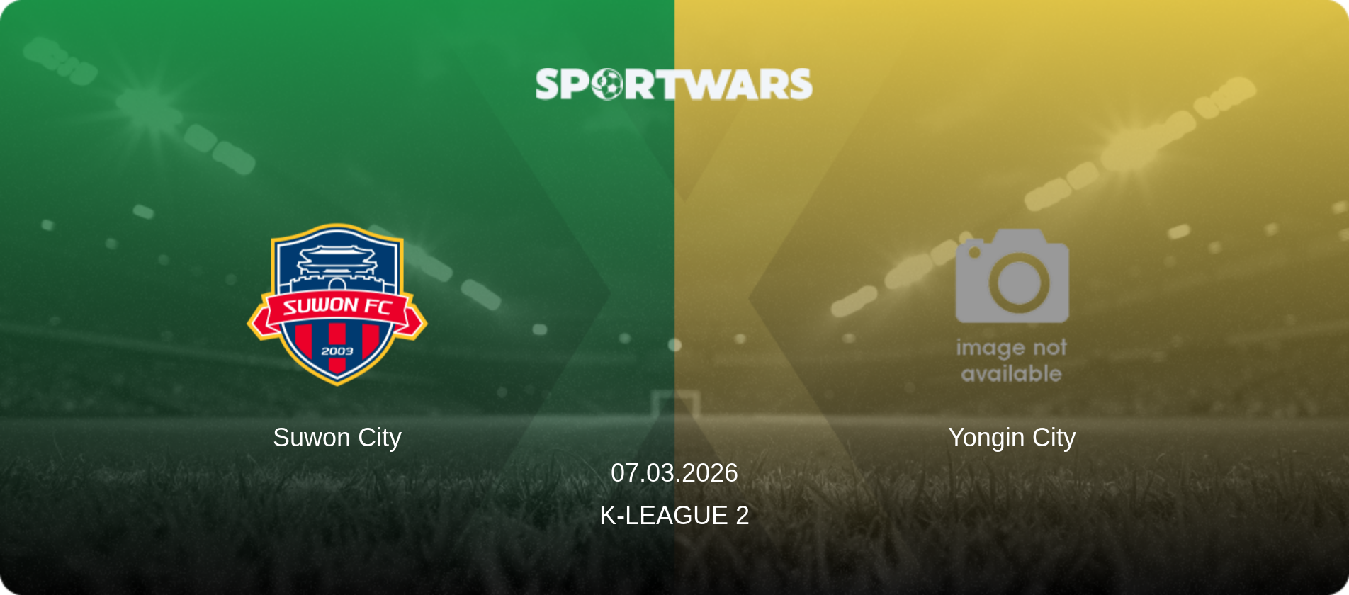 Suwon City — Yongin City, 07.03.2026 — K-League 2 (match preview)