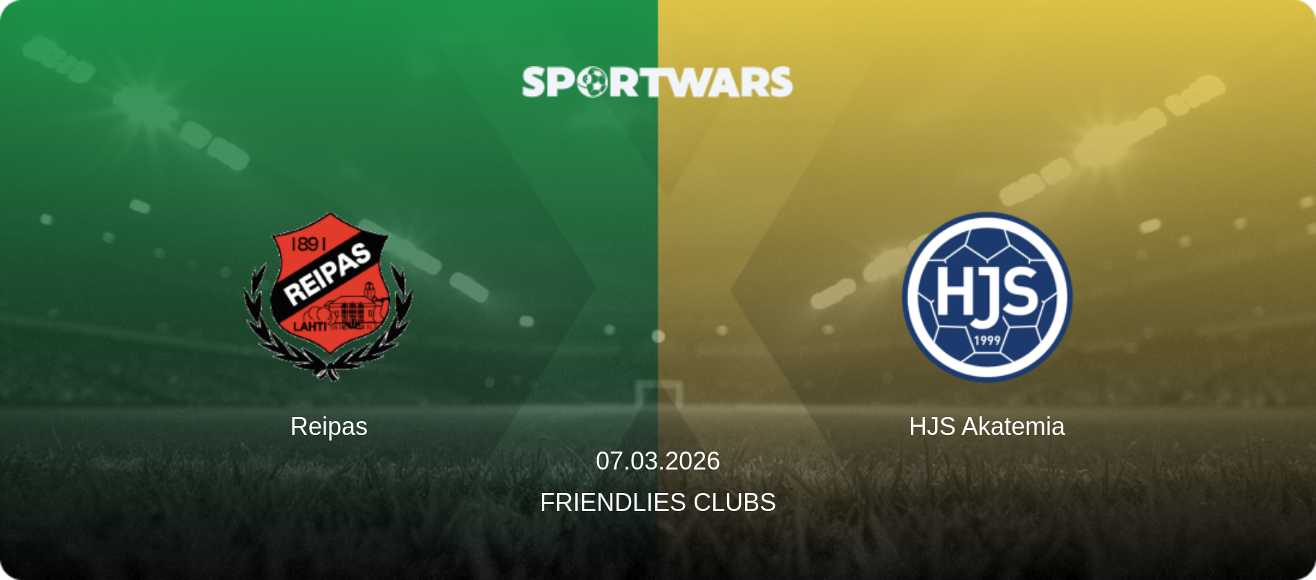 Reipas — HJS Akatemia, 07.03.2026 — Friendlies Clubs (match preview)