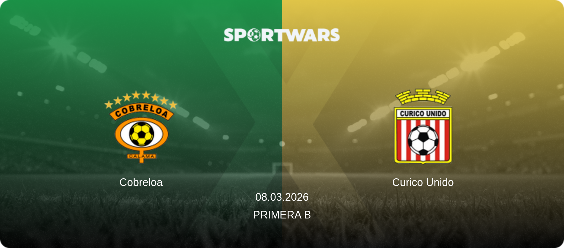 Cobreloa — Curico Unido, 08.03.2026 — Primera B (match preview)