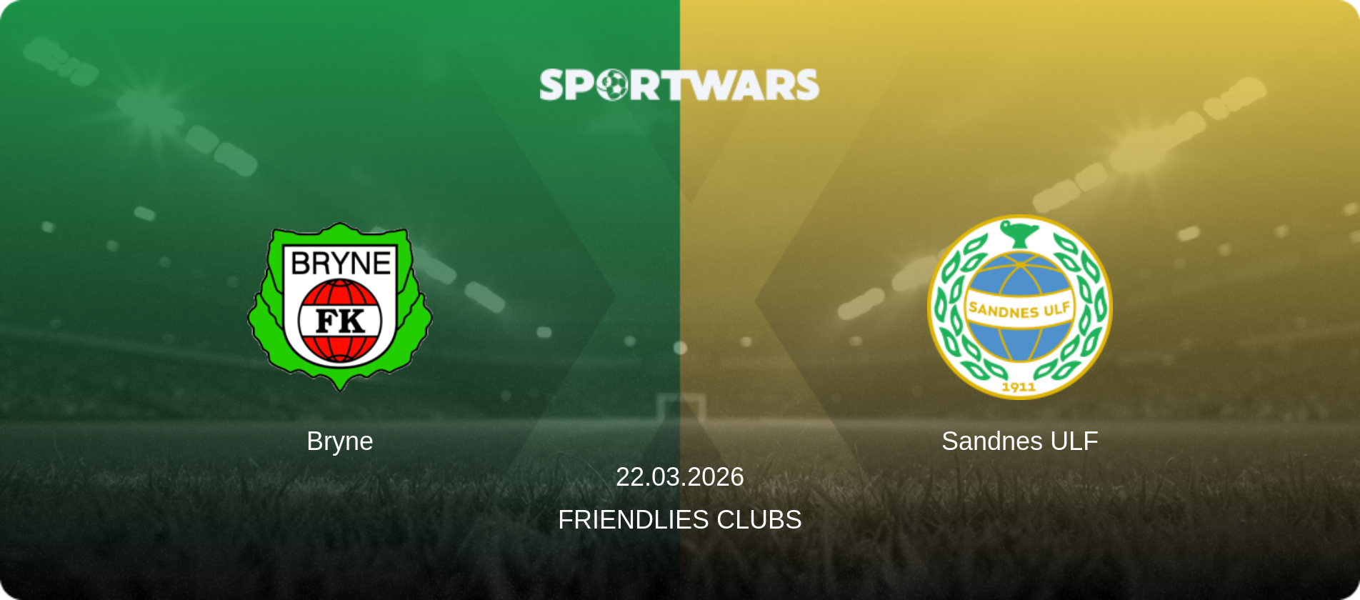 Bryne — Sandnes ULF, 22.03.2026 — Friendlies Clubs (match preview)