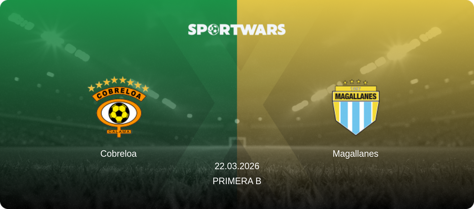 Cobreloa — Magallanes, 22.03.2026 — Primera B (match preview)