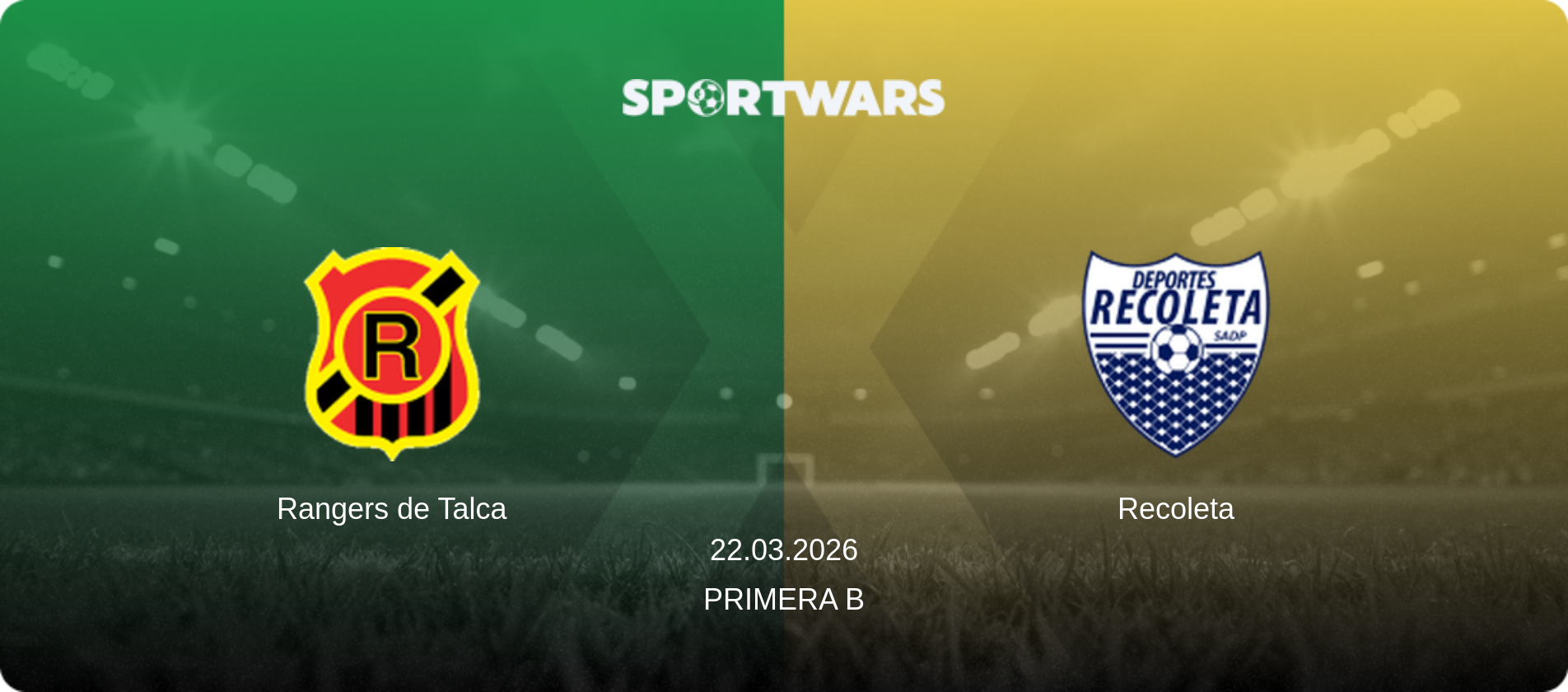 Rangers de Talca — Recoleta, 22.03.2026 — Primera B (match preview)
