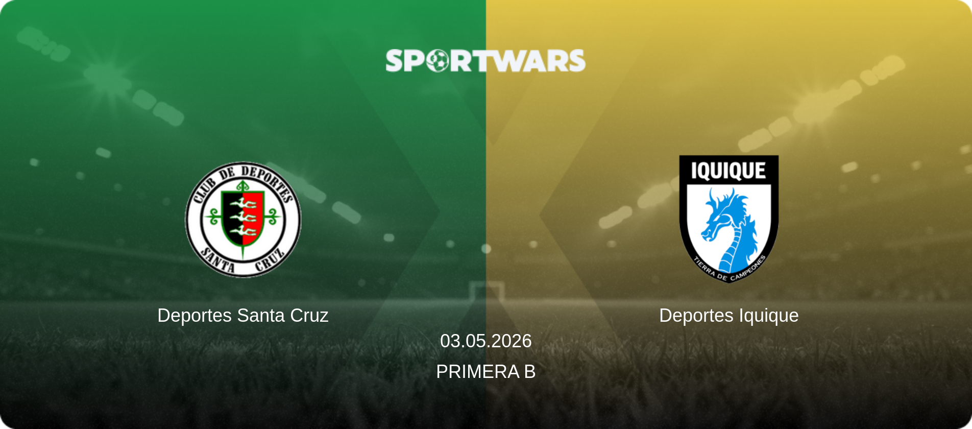 Deportes Santa Cruz — Deportes Iquique, 03.05.2026 — Primera B (match preview)
