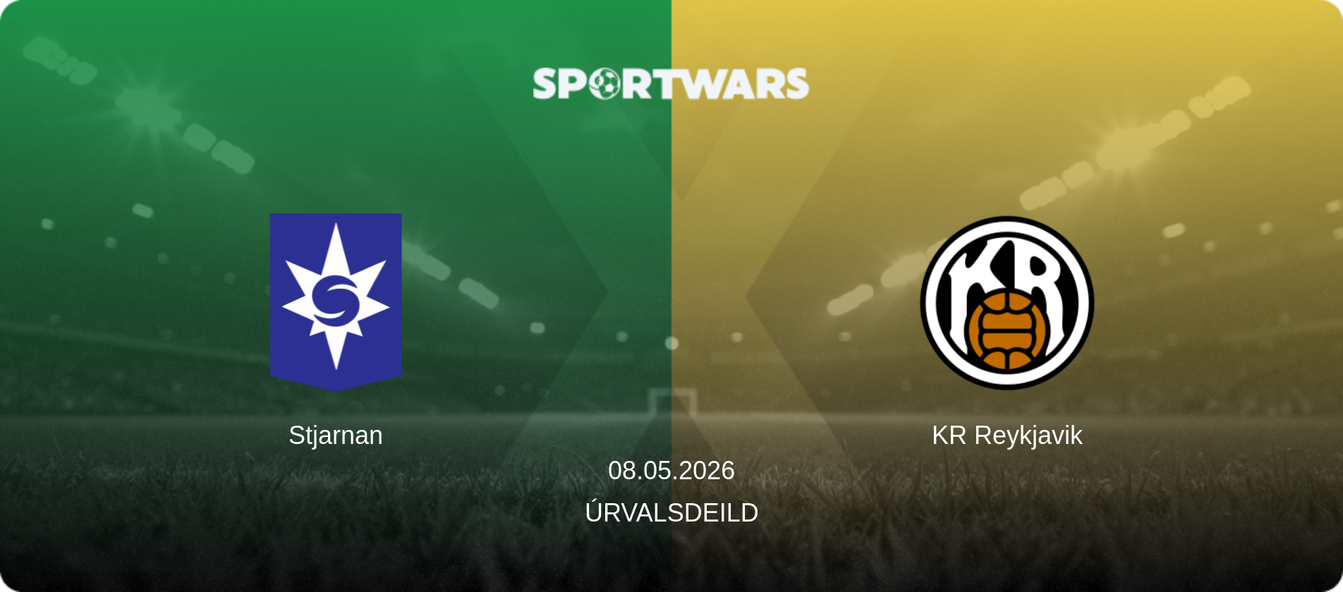 Stjarnan — KR Reykjavik, 08.05.2026 — Úrvalsdeild (match preview)