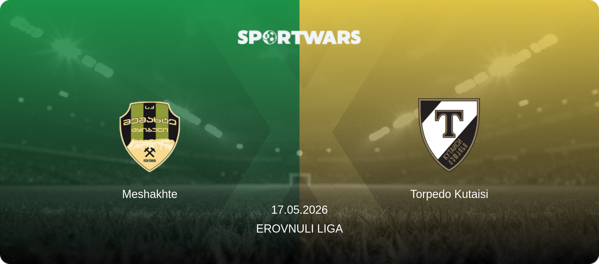Meshakhte — Torpedo Kutaisi, 17.05.2026 — Erovnuli Liga (match preview)