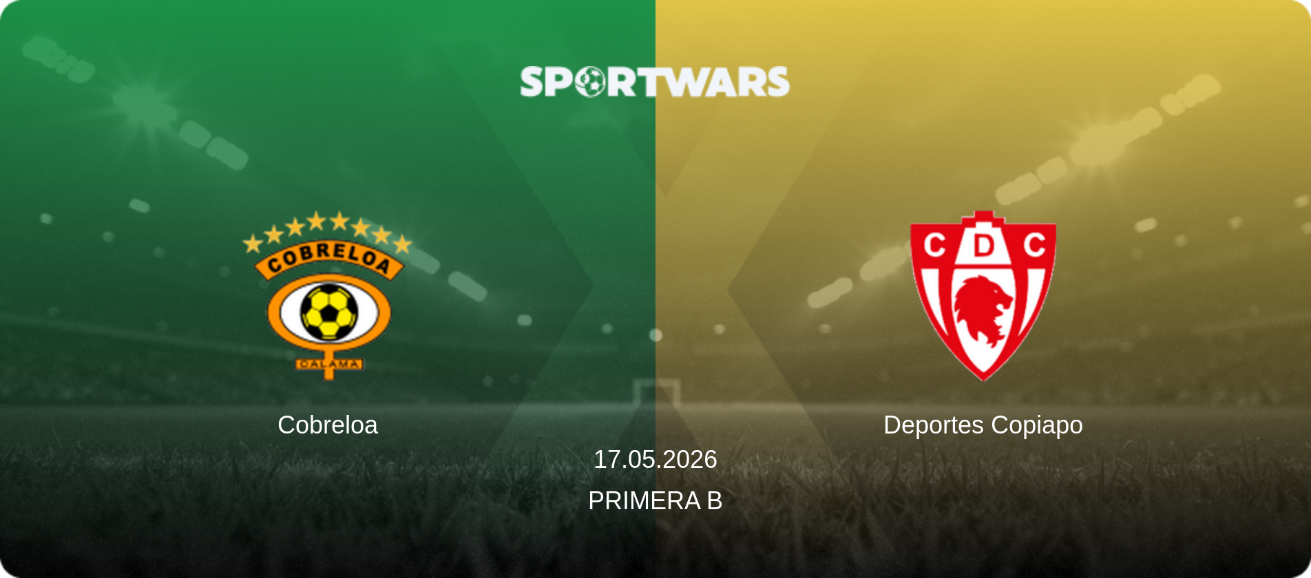 Cobreloa — Deportes Copiapo, 17.05.2026 — Primera B (match preview)