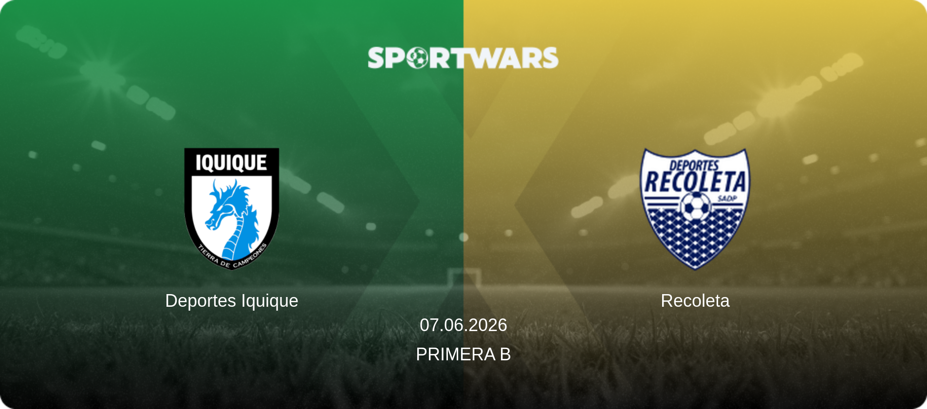 Deportes Iquique — Recoleta, 07.06.2026 — Primera B (match preview)