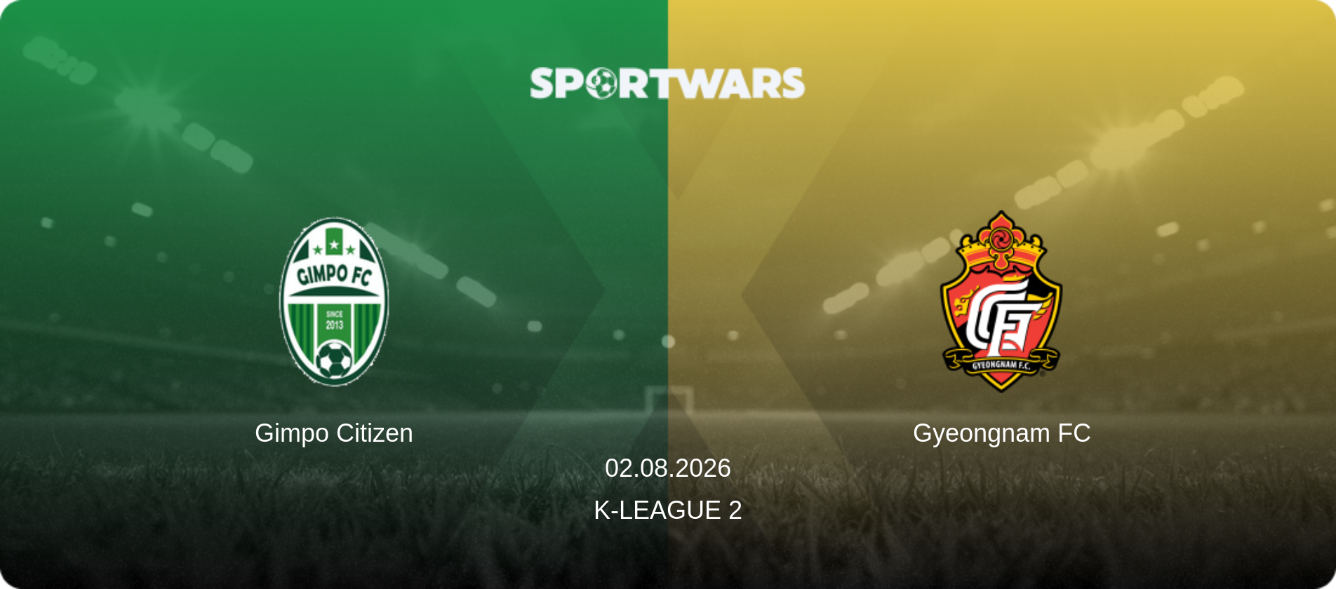 Gimpo Citizen — Gyeongnam FC, 02.08.2026 — K-League 2 (match preview)