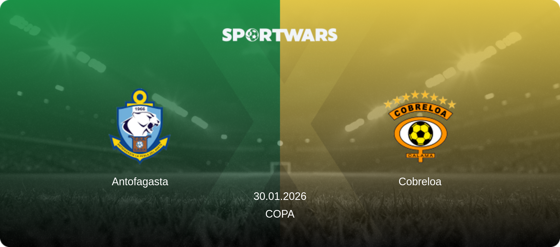 Antofagasta — Cobreloa, 30.01.2026 — Copa (match preview)