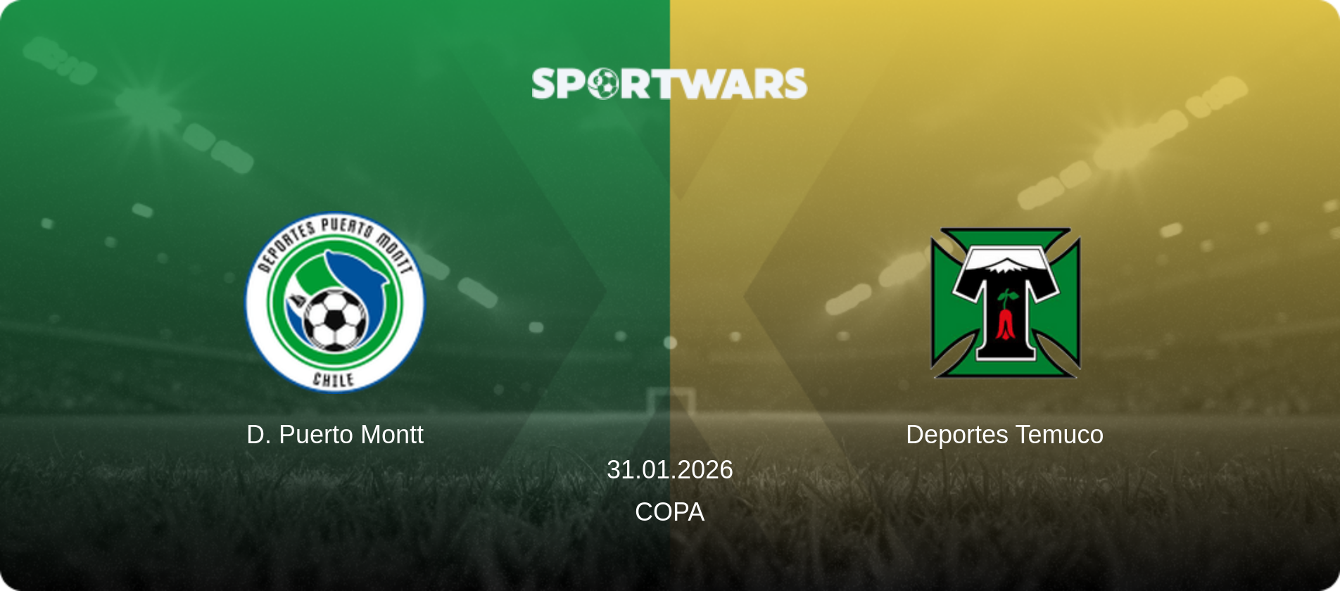 D. Puerto Montt — Deportes Temuco, 31.01.2026 — Copa (match preview)