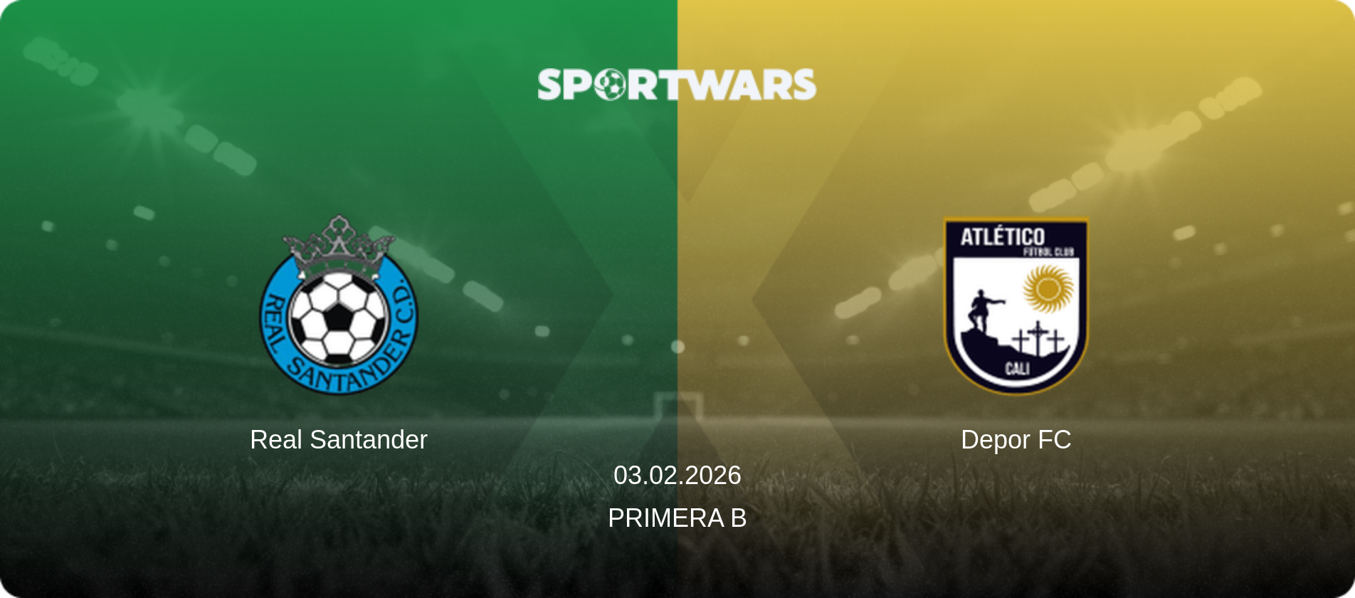 Real Santander — Depor FC, 03.02.2026 — Primera B (match preview)