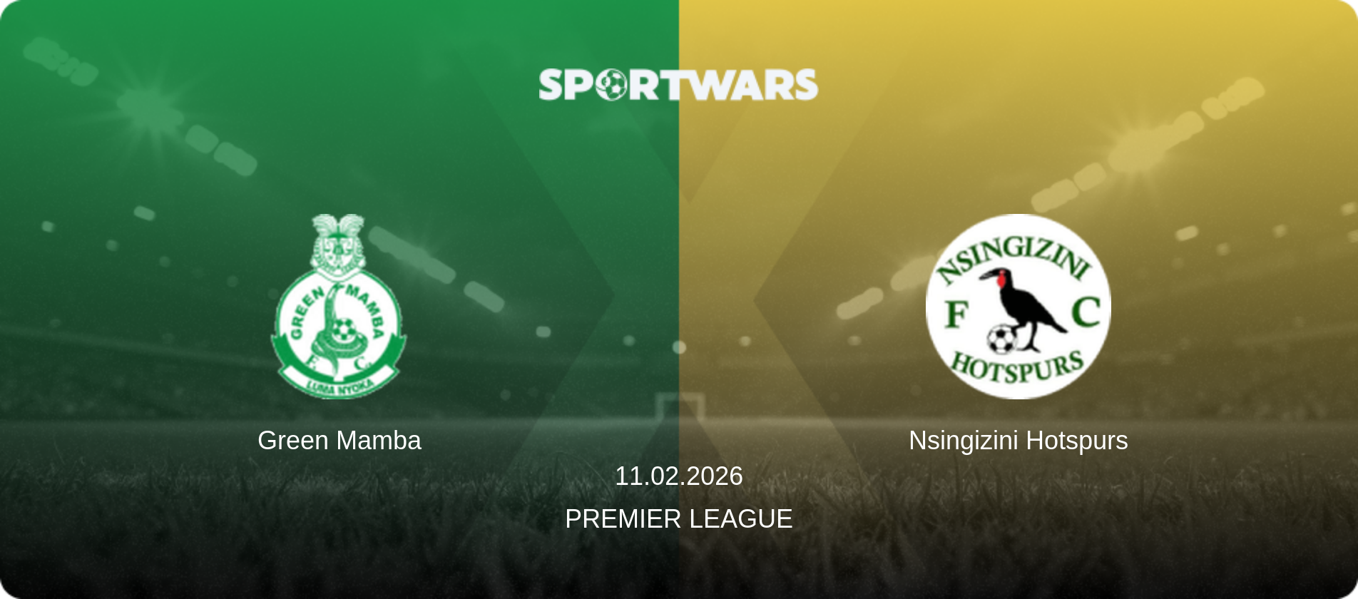 Green Mamba — Nsingizini Hotspurs, 11.02.2026 — Premier League (match preview)