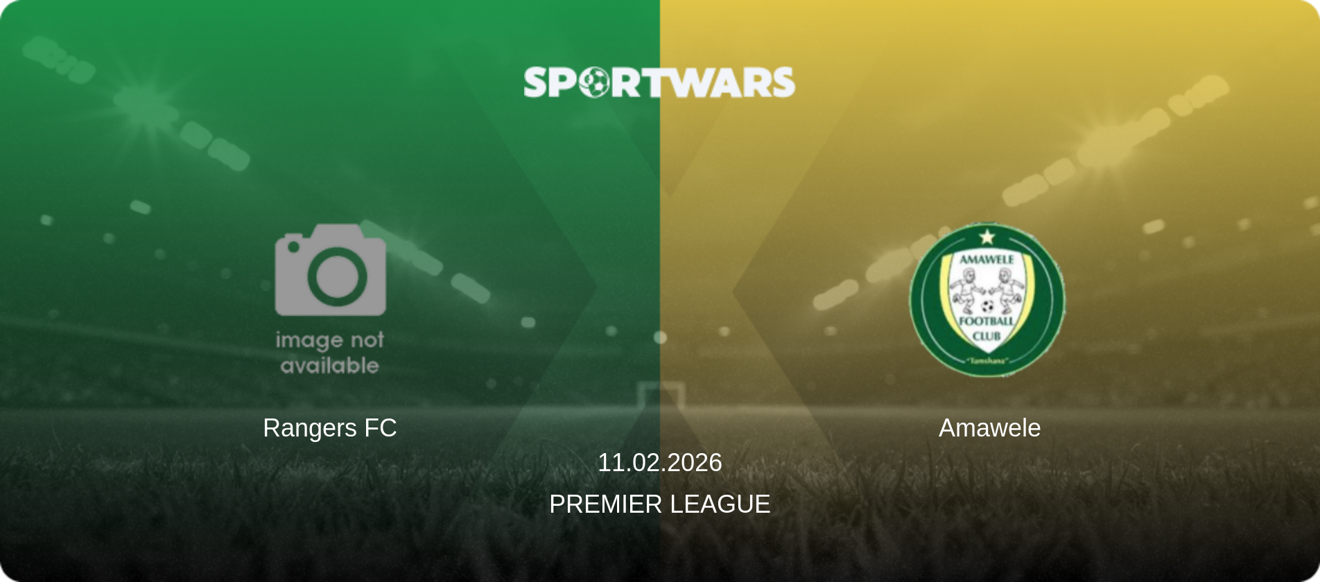 Rangers FC — Amawele, 11.02.2026 — Premier League (match preview)