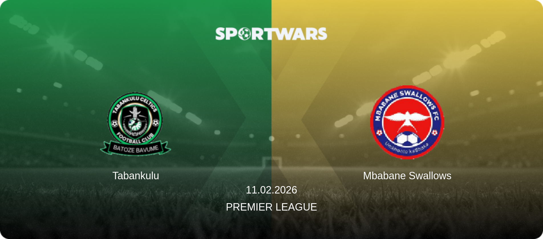 Tabankulu — Mbabane Swallows, 11.02.2026 — Premier League (match preview)