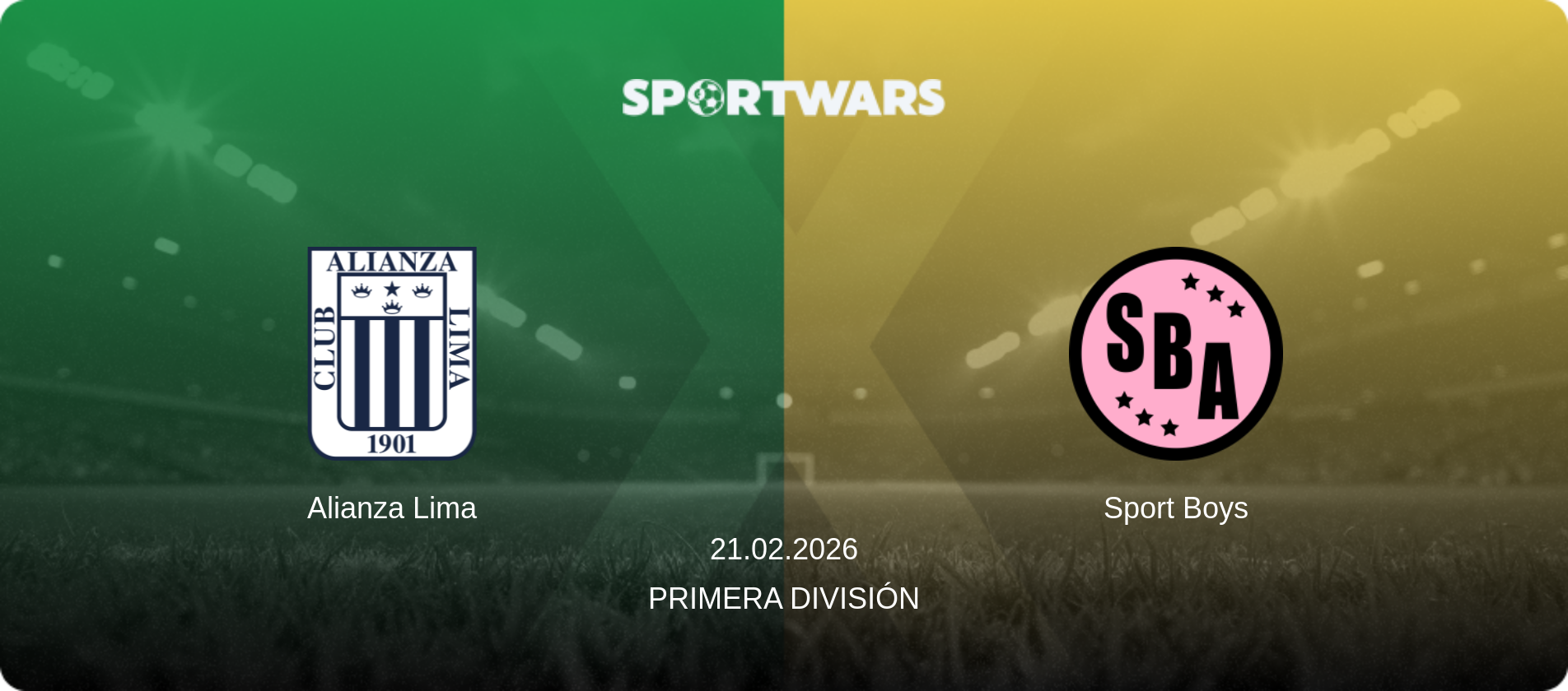 Alianza Lima — Sport Boys, 21.02.2026 — Primera División (match preview)